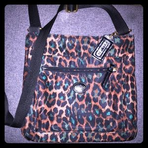 Coach Leopard Print Bag on Poshmark